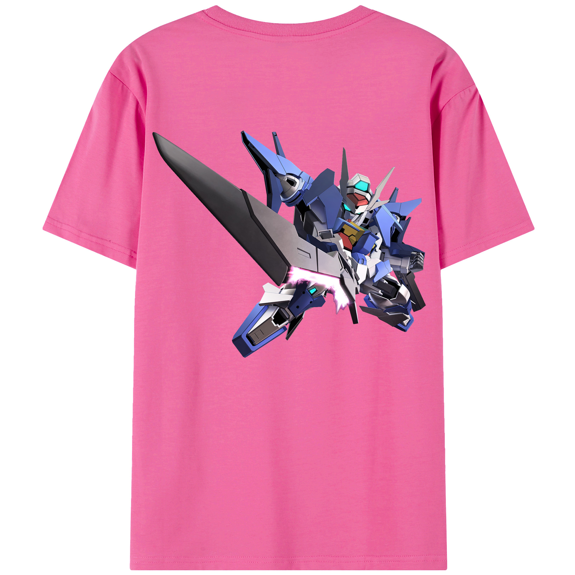 （画像用） 機動戦士ガンダム Mobile Suit Gundam レディース半袖Tシャツ(バックプリント)